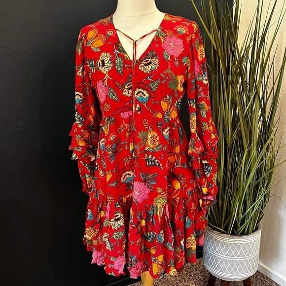 ANTHROPOLOGIE X FARM RIO Jordyn Mini Dress | Size Small - Picture 2 of 8